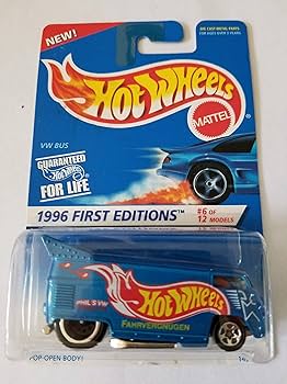 Hot Wheels - 1996 First Editions - #6 of 12 - VW (Volkswagen) Bus